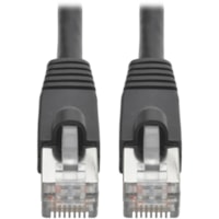 Tripp Lite by Eaton Cat.6a STP Patch Network Cable - 6" (152.40 mm) Category 6a Network Cable for Network Device, Switch, Hub, Patch Panel, Router, Modem, VoIP Device, Surveillance Camera, Server, PoE-enabled Device - First End: 1 x RJ-45 Network - Male - Second End: 1 x RJ-45 Network - Male - 10 Gb