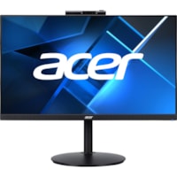 Moniteur LCD CB242Y D Webcam Full HD - 16:9 - Noir Acer - 23,8 po Visible - Technologie IPS - LED Rétroéclairage - 1920 x 1080 - 16,7 Millions de Couleurs - 250 cd/m² - 1 ms - 75 Hz Fréquence de rafraîchissement - Hauts-Parleurs - HDMI - VGA - DisplayPort