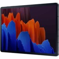 Samsung Galaxy Tab S7+ SM-T970 Tablet - 12.4" WQXGA+ - Qualcomm Snapdragon 865 5G+ Octa-core - 6 GB - 256 GB Storage - Android 10 - Mystic Black - Cortex A77 Single-core (1 Core) 3.09 GHz + Cortex A77 Triple-core (3 Core) 2.42 GHz + Cortex A55 Quad-core (4 Core) 1.80 GHz - Upto 1 TB Memory Card Supp