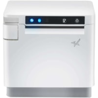 Star Micronics mCP31C - Ethernet (LAN), USB-C Power Delivery for Android, Windows and Mac (not iOS), CloudPRNT, Peripheral Hub - 3" Receipt Printer - 250 mm/sec - Monochrome - Auto Cutter - White Color - 3" Receipt Printer - 250 mm/sec - Monochrome - Auto Cutter - White Color