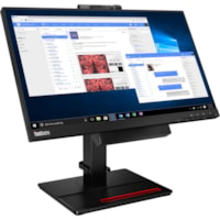 Lenovo ThinkCentre Tiny-In-One 24 Gen 4 24" Class Webcam Full HD LCD Monitor - 16:9 - Black - 23.8" Viewable - In-plane Switching (IPS) Technology - WLED Backlight - 1920 x 1080 - 16.7 Million Colors - 250 cd/m² - 4 ms - 60 Hz Refresh Rate - Speakers - DisplayPort