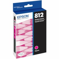 Epson - Cartouche jet d'encre DURABrite Ultra T812 D'origine Standard Rendement Jet d'encre - Magenta - 1 chaque