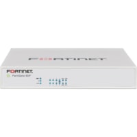 Fortinet FortiGate 81F Network Security/Firewall Appliance - 10 Port - 1000Base-T, 1000Base-X - Gigabit Ethernet - AES (256-bit), SHA-256 - 200 VPN - 10 x RJ-45 - 2 Total Expansion Slots - 1 Year - Desktop, Wall Mountable, Rack-mountable, Compact