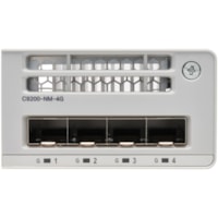 Cisco Catalyst C9200-NM-4G Expansion Module - For Data NetworkingGigabit Ethernet - 1000Base-X - 4 x Expansion Slots