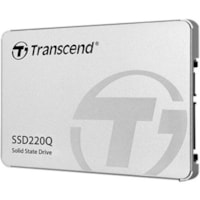 Disque SSD 220Q 500 Go - 2.5" Interne - SATA (SATA/600) Transcend - Ordinateur de bureau, Notebook, Console de jeu Appareil compatible - 0,19 DWPD - 100 To TBW - 550 Mo/s Taux de transfer maximale en lecture