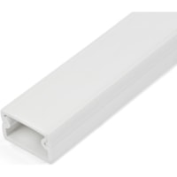 Cheminement de câbles - Blanc - 1 emballage emballage StarTech.com - Goulotte pour câble - Blanc - 1 emballage - 0,7 po (17,78 mm) Longueur - Chlorure de polyvinyle (PVC).