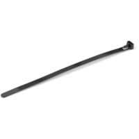 Attache de câbles - Noir - 100 / emballage emballage StarTech.com - Collier pour câble - Noir - longueur de 7,9 po (200,66 mm) - Nylon 66 - 100 / emballage