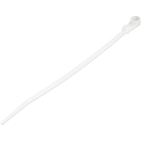 Attache de câbles - Blanc - 100 / emballage emballage StarTech.com - Collier pour câble - Blanc - 100 / emballage - 6,8 po (172,72 mm) Longueur - Nylon 66