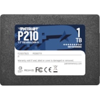 Patriot Memory P210 1 TB Solid State Drive - 2.5" Internal - SATA (SATA/600) - 520 MB/s Maximum Read Transfer Rate - 3 Year Warranty