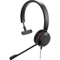 Jabra EVOLVE 30 II Headset - Stereo - USB Type C - Wired - On-ear, Over-the-head - Binaural - Supra-aural - Black