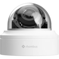 Rhombus R400 8.3 Megapixel Indoor/Outdoor 4K Network Camera - Color - Dome  - 130 ft (39.62 m) Infrared Night Vision - 3840 x 2160 - 3.6 mm- 11 mm Varifocal Lens - 3x Optical - CMOS - Wall Mount, Ceiling Mount, Corner Mount, Pole Mount - IK10 - IP66 - Vandal Resistant, Weather Resistant, Impact Resi