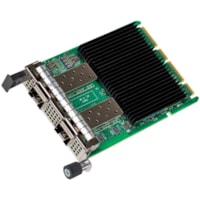 Carte Ethernet 25 gigabits 800 E810-XXVDA2 - 25GBase-CR, 25GBase-SR, 25GBase-LR - SFP28 Intel - PCI Express 4.0 x16 - 200 Gbit/s Taux de transfert des données - Intel E810-XXVAM2 - 2 Port(s) - Fibre Optique - 25GBase-CR, 25GBase-SR, 25GBase-LR - SFP28