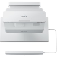 Epson BrightLink 725Wi Ultra Short Throw 3LCD Projector - 16:10 - Wall Mountable, Tabletop - 1280 x 800 - Front, Rear, Ceiling - 20000 Hour Normal Mode - WXGA - 4000 lm - HDMI - USB - Wireless LAN - Class Room - 3 Year Warranty