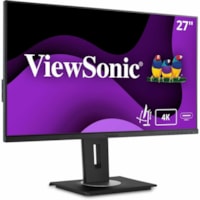 ViewSonic Graphic VG2756-4K 27" Class 4K UHD LED Monitor - 16:9 - 27" Viewable - In-plane Switching (IPS) Technology - LED Backlight - 3840 x 2160 - 1.07 Billion Colors - 350 cd/m² - 14 ms - 75 Hz Refresh Rate - Speakers - HDMI - DisplayPort - USB Hub