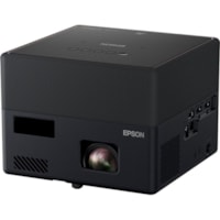 Epson EpiqVision Mini EF12 3LCD Projector - 16:9 - Black - 1920 x 1080 - Front, Ceiling, Rear - 20000 Hour Normal Mode - Full HD - 200,000:1 - 1000 lm - HDMI - USB - 2 Year Warranty