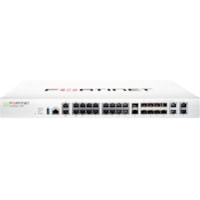 Fortinet Dispositif de Securité de Réseau/Firewall FortiGate FG-100F - 22 Port - 10GBase-X, 1000Base-T, 1000Base-X - 10 Gigabit Ethernet - AES (256 bits), SHA-256 - 500 VPN - 21 x RJ-45 - 10 Total de connecteurs d'extension - 1U - Montable en rack