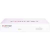 Fortinet Dispositif de securité de réseau/Firewall FortiGate FG-40F - Securité d'Aplication - 5 Port - 10/100/1000Base-T - Gigabit Ethernet - 5 Gbit/s Débit Pare-feu - AES (256 bits), SHA-256 - 200 VPN - 5 x RJ-45 - 5 Année - Fixation au mur, Bureau