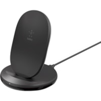 Belkin 15W Wireless Charging Stand + QC 3.0 24W Wall Charger - Input connectors: USB