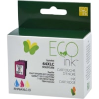 Eco Ink Cartouche d'encre - Remanufacturée pour Hewlett Packard N9J92AN / 64XL - Couleur - 415 Pages - 1 Paquet