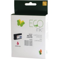 Eco Ink Cartouche d'encre - Remanufacturée pour Hewlett Packard CN047AN / 951XL - Magenta - 1500 Pages - 1 Paquet