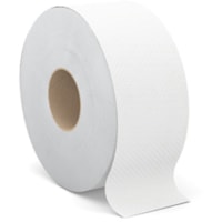 Papier hygiénique Select Recyclé Cascades PRO - 2 Pli - largeur de 3,30 po (83,82 mm) x longueur de 500 pi (152,40 m) - Blanc - Fibre - 12 / Carton