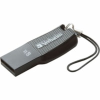 Verbatim 32GB Ergo USB Flash Drive - Black - 32 GB - USB 2.0 - Black - Lifetime Warranty - 1 Each