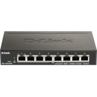 Commutateur Ethernet DGS-1100 DGS-1100-08PV2 8 Ports Gérable - Gigabit Ethernet - 1000Base-T D-Link - 8 Ports - Gérable - Gigabit Ethernet - 1000Base-T - 2 Couche supportée - 77,90 W Consommation d'énergie - 64 W Budget PoE - Paire torsadée - PoE Ports - Bureau - À