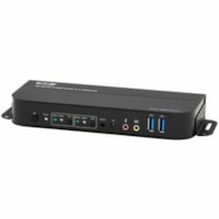 Boîtier de commutation KVM Tripp Lite by Eaton - 2 Ordinateur(s) - 1 Utilisateur(s) local - 4096 x 2160 - 6 x USB - 3 x HDMI