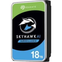 Seagate - Disque dur SkyHawk AI ST18000VE002 18 To - 3.5" Interne - SATA (SATA/600) - Enregistreur réseau vidéo Appareil compatible