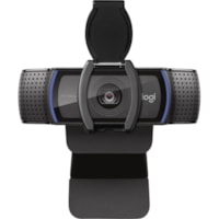 Webcam C920e - 3 Mégapixels - 30 fps - USB Type A Logitech - 1920 x 1080 Vidéo - Autofocus - 78° Angle - Microphone - Portable, Moniteur