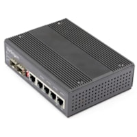 Commutateur Ethernet 5 Ports - Gigabit Ethernet - 1000Base-T, 1000Base-X StarTech.com - 5 Ports - Gigabit Ethernet - 1000Base-T, 1000Base-X - 2 Couche supportée - Modulaire - 2 Emplacements SFP - 120 W Budget PoE - Fibre Optique, Paire torsadée - PoE Ports - Fixation au mur, Montage su