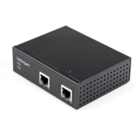 Star Tech.com Industrial Gigabit PoE Extender - 60W 802.3bt PoE++ 100m/330ft - Power Over Ethernet Network Range Extender - IP-30 Hardened - Gigabit PoE Extender extends a power source by 100m to PD devices; Cascade 4 Power over Ethernet/PoE+ network extenders to extend range by 400m - 15W/30W/60W p