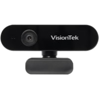 Webcam VTWC30 - 2 Mégapixels - 30 fps - USB 2.0 VisionTek - 1920 x 1080 Vidéo - CMOS Capteur - Focus manuel - Microphone - Portable