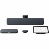 Lenovo Google Meet Series One Room Kits - CMOS - 3840 x 2160 Video (Live) - 4K - 30 fps - 5 x Network (RJ-45) - 1 x HDMI In - 2 x HDMI Out - USB - Gigabit Ethernet - Wireless LAN - External Speaker(s) - Internal Microphone(s) - Wall Mountable, Tabletop