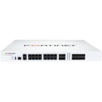 Fortinet Dispositif de Securité de Réseau/Firewall FortiGate FG-201F - 18 Port - 10/100/1000Base-T, 1000Base-X, 10GBase-X - 10 Gigabit Ethernet - AES (256 bits), SHA-256 - 500 VPN - 17 x RJ-45 - 12 Total de connecteurs d'extension - 1 Année - 1U - Montable en rack