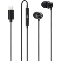 Oreillette AEH7302CAI Filaire Intra-auriculaire Stéréo iStore - Stéréo - USB Type C - Filaire - Intra-auriculaire - Binaural - Intra-auriculaires - 4.3 pi Câble