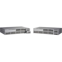 Cisco Catalyst 9200L 48-port Partial PoE+ 4x10G Uplink Switch, Network Essentials - 48 Ports - Manageable - 3 Layer Supported - Modular - 600 W Power Consumption - 370 W PoE Budget - Twisted Pair, Optical Fiber - PoE Ports - Rack-mountable