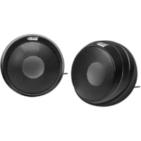 Adesso Xtream S4 2.0 Portable Speaker System - 10 W RMS - Black - 160 Hz to 18 kHz - USB