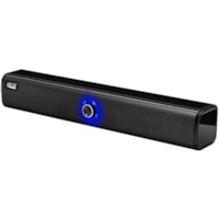 Adesso Xtream S6 2.0 Portable Bluetooth Sound Bar Speaker - 20 W RMS - Black - 160 Hz to 18 kHz - USB - 1 Pack