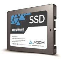 Disque SSD Enterprise EV200 7,68 To - 2.5" Interne - SATA (SATA/600) Axiom - Serveur, Workstation Appareil compatible - 1,3 DWPD - 5466 To TBW - Remplaçable à chaud - 256 bits AES Norme de cryptage - 5 Année Garantie