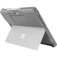 Étui de transport BlackBelt Durci Microsoft Surface Pro 7, Surface Pro 4, Surface Pro (5e génération), Surface Pro 6 Tablette - Argenté Kensington - Résistant aux chocs - Sangle de main