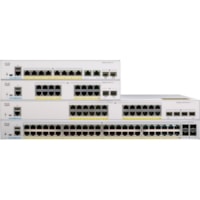 Cisco Catalyst 1000-24T-4X-L Switch - 24 Ports - Manageable - 2 Layer Supported - Modular - 4 SFP Slots - Optical Fiber, Twisted Pair - 1U - Rack-mountable - Lifetime Limited Warranty