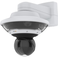 AXIS Q6100-E 5 Megapixel Indoor/Outdoor Network Camera - Color - Dome  - H.264 (MPEG-4 Part 10/AVC), H.265 (MPEG-H Part 2/HEVC), H.264, H.265 - 2592 x 1944 - 2.8 mm Fixed Lens - 20 fps - RGB CMOS - Wall Mount, Pole Mount, Parapet Mount, Ceiling Mount, Pendant Mount, Corner Mount - IK10 - IP66