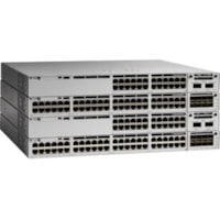 Cisco Catalyst 9300L-48P-4G-A Switch - 48 Ports - Manageable - Refurbished - 3 Layer Supported - Modular - 4 SFP Slots - 715 W Power Consumption - Twisted Pair, Optical Fiber - Rack-mountable