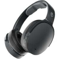 Skullcandy Hesh ANC Noise Canceling Wireless Headphones - Stereo - AUX - Wired/Wireless - Bluetooth - 32 Ohm - 20 Hz to 20 kHz - Over-the-head - Binaural - Circumaural - Noise Canceling - True Black