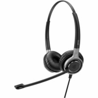 EPOS IMPACT SC 660 USB ML - Stereo - USB - Wired - 50 Hz - 18 kHz - On-ear - Binaural - 9.5 ft Cable - Noise Cancelling Microphone - Noise Canceling - Black, Silver