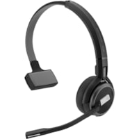 EPOS IMPACT SDW 5034 - US Headset - Mono - USB - Wireless - DECT - 590.6 ft - 150 Hz to 11 kHz - On-ear - Monaural - MEMS Technology, Noise Cancelling, Omni-directional Microphone - Noise Canceling - Black