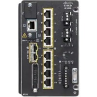 Commutateur Ethernet Catalyst IE3300 IE-3300-8T2X 8 Ports Cisco - 8 Ports - 3 Couche supportée - Modulaire - 28 W Consommation d'énergie - Paire torsadée, Fibre Optique - Montage sur rail DIN