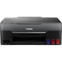 Canon PIXMA G3260 Wireless MegaTank Inkjet Multifunction Printer - Color - Black - Copier/Printer/Scanner - 4800 x 1200 dpi Print - 100 sheets Input - Color Flatbed Scanner - 600 x 1200 dpi Optical Scan - Wireless LAN - Apple AirPrint, Mopria, Canon PRINT Application, Easy-PhotoPrint Editor Software