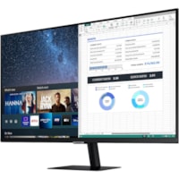 Moniteur LCD S27AM500NN 27 po Classe Full HD - 16:9 - Noir Samsung - 27 po Visible - Alignement vertical (VA) - LED Rétroéclairage - 1920 x 1080 - 16,7 Millions de Couleurs - 250 cd/m² - 8 ms - 75 Hz Fréquence de rafraîchissement - Hauts-Parleurs - HDMI